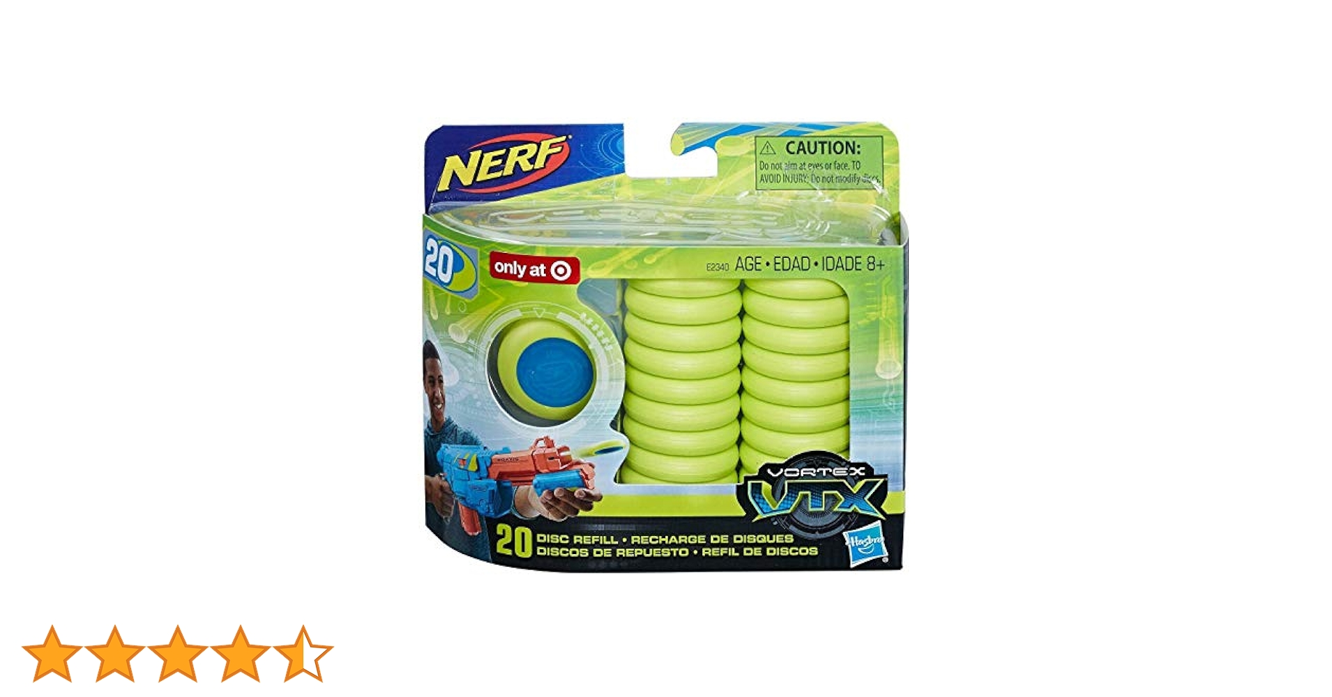 海外限定 ナーフ ボルテックス ダイアトロン 限定カラー　新品純正ディスク6個付 楽天市場】ナーフ ボルテックスレボニックス360ブラスター NERF